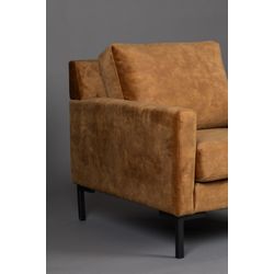 Dutchbone Houda Lounge Chair Caramel