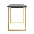 Afbeelding van Richmond Interiors Bartafel Blackbone gold 160 (Goud)