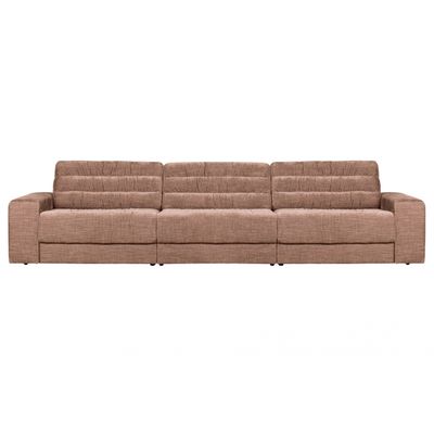 BePureHome Date 3-zits Bank Vintage Fluweel Blush BePureHome Date 3-zits Bank Vintage Fluweel Blush