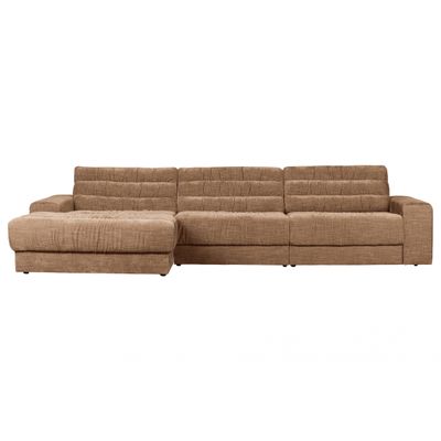 BePureHome Date Chaise Longue Links Vintage Fluweel Syrup BePureHome Date Chaise Longue Links Vintage Fluweel Syrup