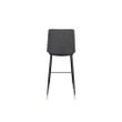 Afbeelding van White Label Living Barstool Lionel Dark Grey