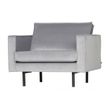 Afbeelding van BePureHome Rodeo Fauteuil Lichtgrijs
