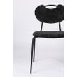 Afbeelding van White Label Living Chair Aspen Black