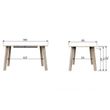 Afbeelding van Woood Exclusive Lange Jan Eettafel Recht
