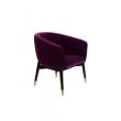 Afbeelding van Dutchbone Dolly Lounge Chair Paars
