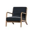 Afbeelding van Woood Mark Fauteuil Fluweel Antraciet