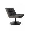 Afbeelding van Dutchbone Bar Lounge Chair Donkergrijs