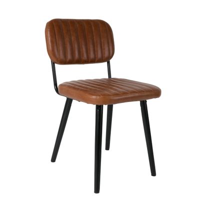 White Label Living Chair Jake Worn Brown White Label Living Chair Jake Worn Brown