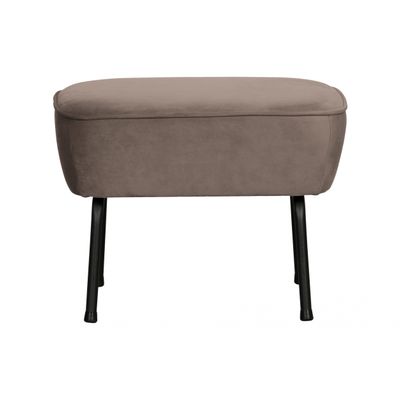 BePureHome Vogue Hocker Fluweel Nougat BePureHome Vogue Hocker Fluweel Nougat