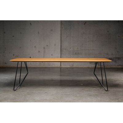 Seuren Bud Get 3 Eettafel Rechthoekig Eiken Honing - 260 CM Seuren Bud Get 3 Eettafel Rechthoekig Eiken Honing - 260 CM