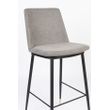 Afbeelding van White Label Living Barstool Lionel Light Grey
