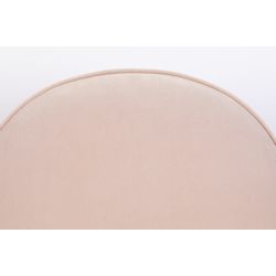 Zuiver Sam Lounge Chair Pink White FR