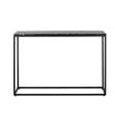 Afbeelding van Richmond Interiors Wandtafel Fairmont black marino (Zwart)
