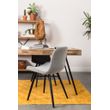Afbeelding van White Label Living Chair Lester Light Grey