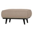 Afbeelding van BePureHome Statement Hocker Bouclé Beige