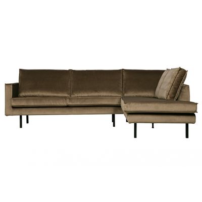 BePureHome Rodeo Hoekbank Rechts Taupe BePureHome Rodeo Hoekbank Rechts Taupe
