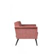 Afbeelding van Dutchbone Sir William Lounge Chair Vintage Roze