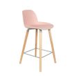 Afbeelding van Zuiver Albert Kuip Counter Stoel Oud Roze