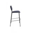 Afbeelding van Zuiver Benson Barstoel Donkerblauw