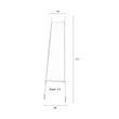 Afbeelding van Zuiver Leaning Spiegel Wit