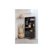 Afbeelding van Woood Exclusive Gravure Hoge Kast Zwart