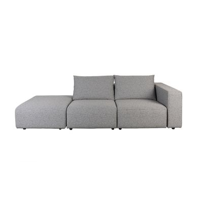 Zuiver Outdoor 3-zits Sofa Breeze Rechts Grijs Zuiver Outdoor 3-zits Sofa Breeze Rechts Grijs