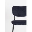Afbeelding van Zuiver Benson Counterstoel Donkerblauw
