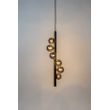 Afbeelding van White Label Living Pendant Lamp Monica Smoke