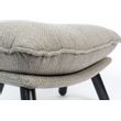 Afbeelding van Zuiver Lazy Sack Hocker Lichtgrijs