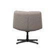 Afbeelding van Woood Exclusive Vinny Draaifauteuil BouclÉ Zand