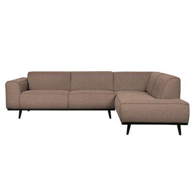 BePureHome Statement Hoekbank Rechts Bouclé Nougat BePureHome Statement Hoekbank Rechts Bouclé Nougat