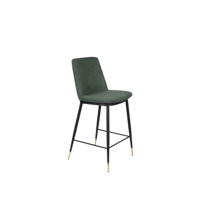 White Label Living Counter Stool Lionel Dark Green White Label Living Counter Stool Lionel Dark Green