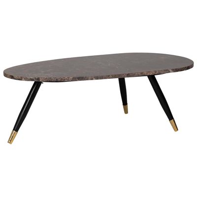 Richmond Interiors Salontafel Dalton brown emperador (Bruin) Richmond Interiors Salontafel Dalton brown emperador (Bruin)