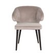 Afbeelding van Richmond Interiors Stoel Indigo Khaki velvet (Quartz Khaki 903)