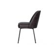 Afbeelding van BePureHome Vogue Eetkamerstoel Eco Leder Zwart