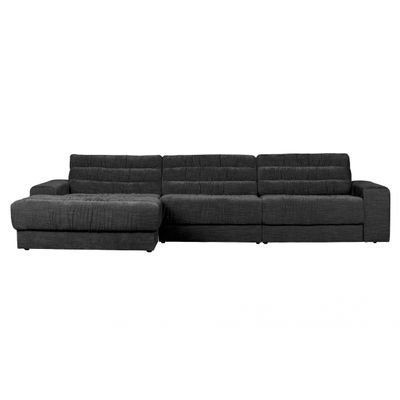 BePureHome Date Chaise Longue Links Vintage Antraciet BePureHome Date Chaise Longue Links Vintage Antraciet
