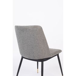 White Label Living Chair Lionel Light Grey