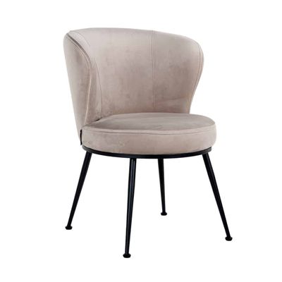 Richmond Interiors Stoel Meadow Khaki Velvet (Quartz Khaki 903) Richmond Interiors Stoel Meadow Khaki Velvet (Quartz Khaki 903)