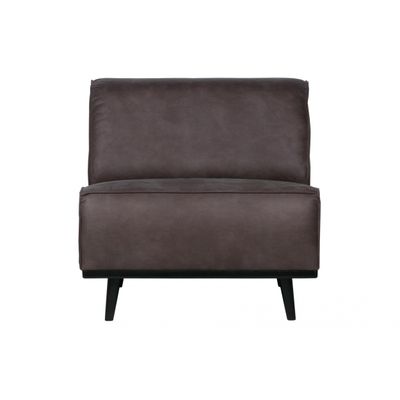 BePureHome Statement 1-zits Bank Eco Leder Grijs BePureHome Statement 1-zits Bank Eco Leder Grijs