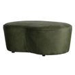 Afbeelding van BePureHome Macaroni Bankje Fluweel Onyx - 110 CM