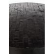 Afbeelding van White Label Living Bistro Table Maze Round Black