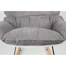 White Label Living Lounge Chair Rocky Light