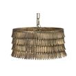 Afbeelding van BePureHome Hawaii Hanglamp Rond Metaal Antique Brass