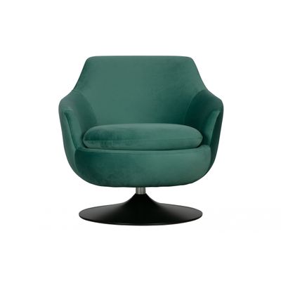Woood Exclusive Jada Draaifauteuil Teal Woood Exclusive Jada Draaifauteuil Teal