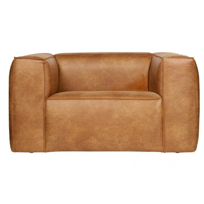 Woood Bean Fauteuil Cognac Woood Bean Fauteuil Cognac