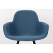 Afbeelding van Zuiver Albert Kuip Armstoel Soft Blauw