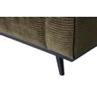 Afbeelding van BePureHome Statement 4-zits Bank 280 Cm Platte Brede Rib Warm Groen