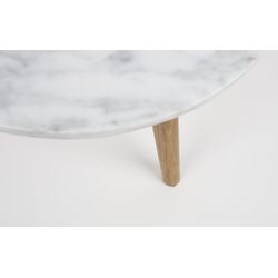 Zuiver White Stone Side Table L