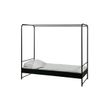 Afbeelding van VT Wonen Bunk Hemelbed Metaal Zwart 90 x 200 CM