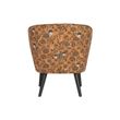 Afbeelding van Woood Sara Fauteuil Fluweel Fenix Print